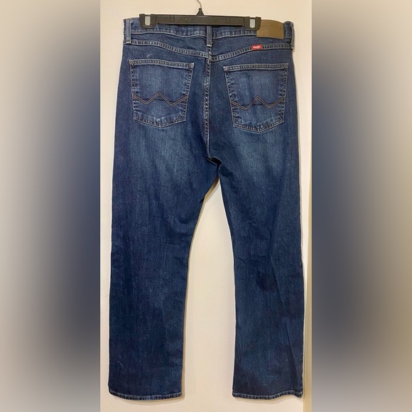 Wrangler Relaxed Boot Jeans Men’s 33”x30” RN130273 - Picture 1 of 6